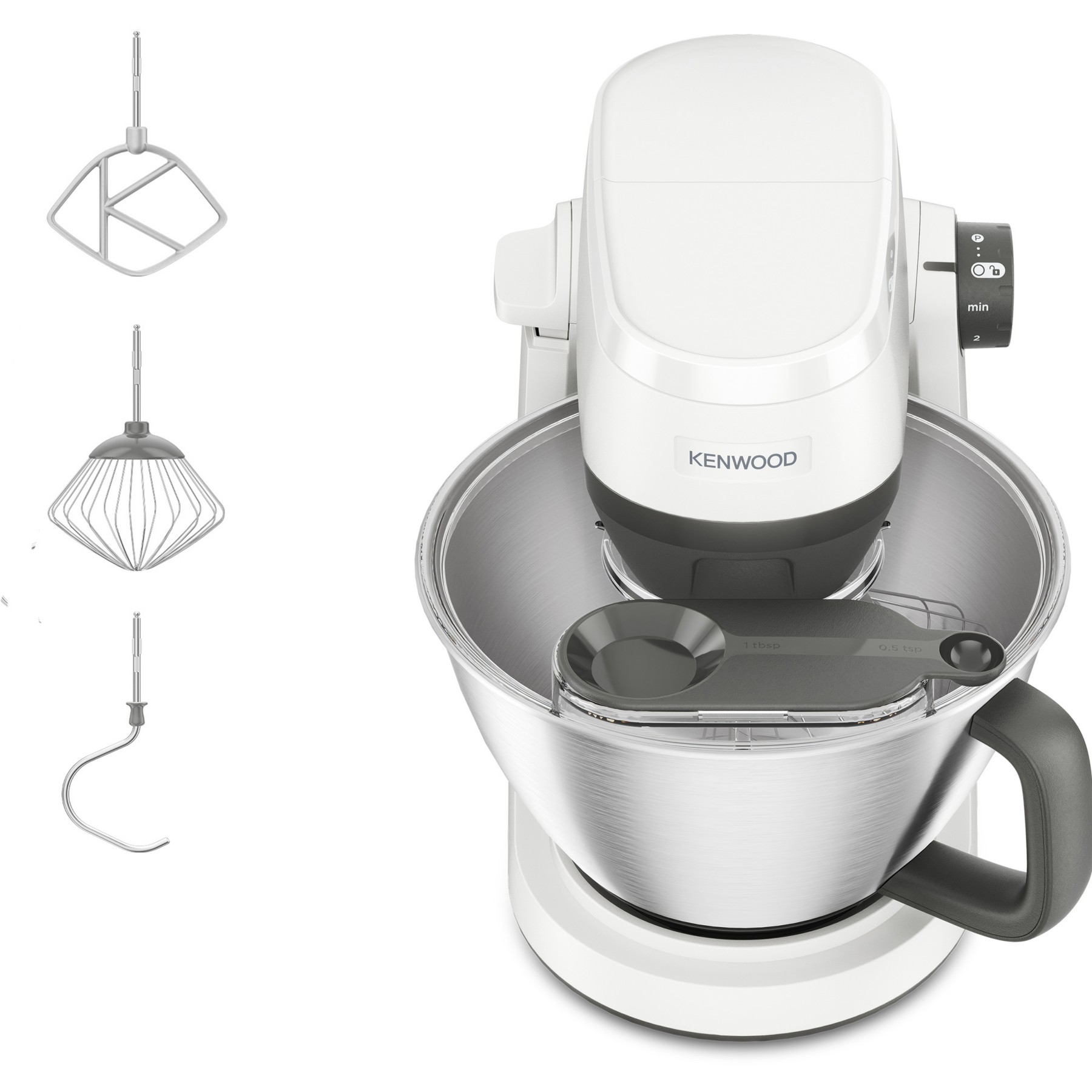 Robot pâtissier KENWOOD MULTIFONCTION COMPACT KHC30.000WH