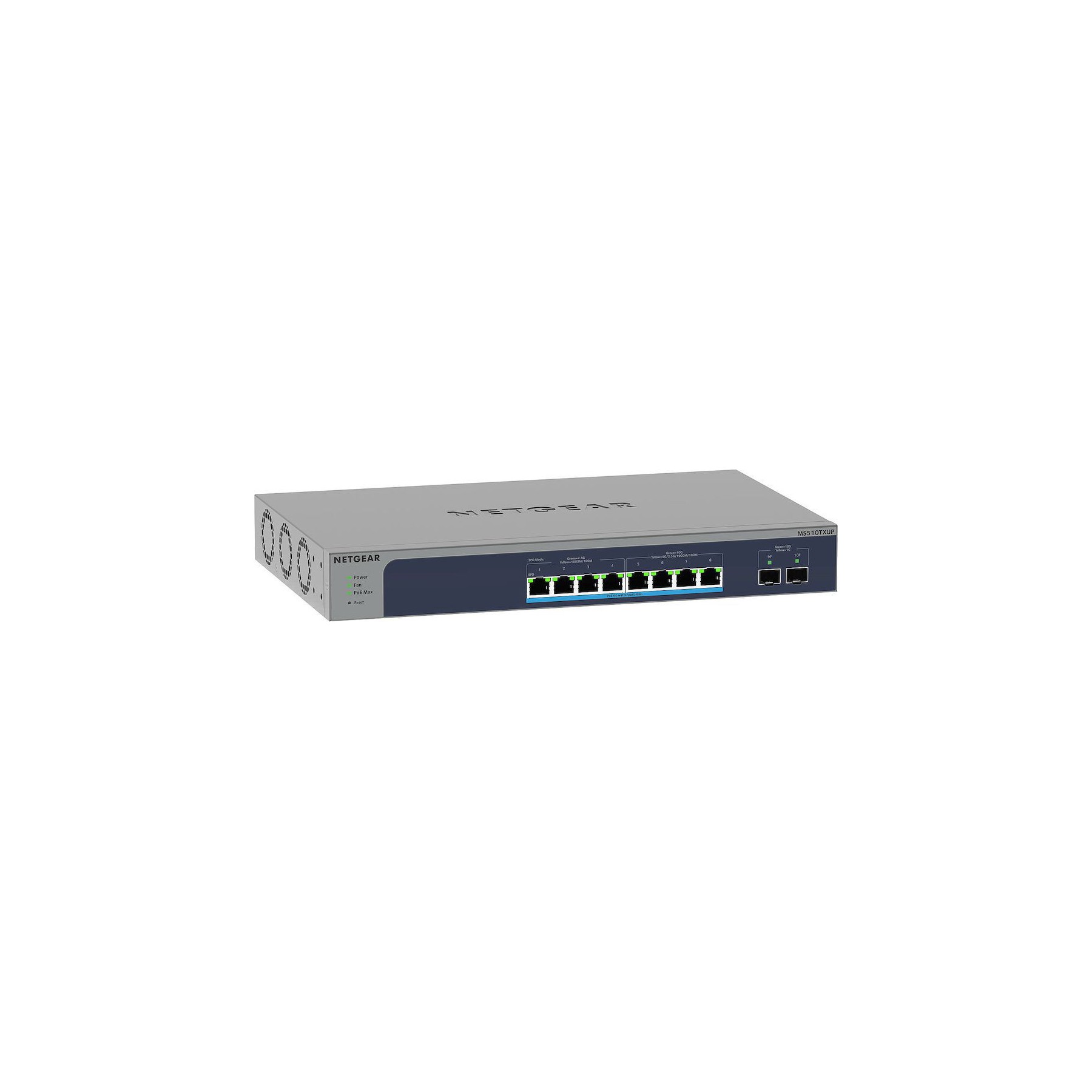 Switch ethernet NETGEAR Switch RJ45 2.5 Giga 8 Ports MS510TXUP
