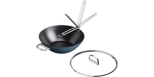 Wok JOSEPH JOSEPH Space 32 cm avec couvercle