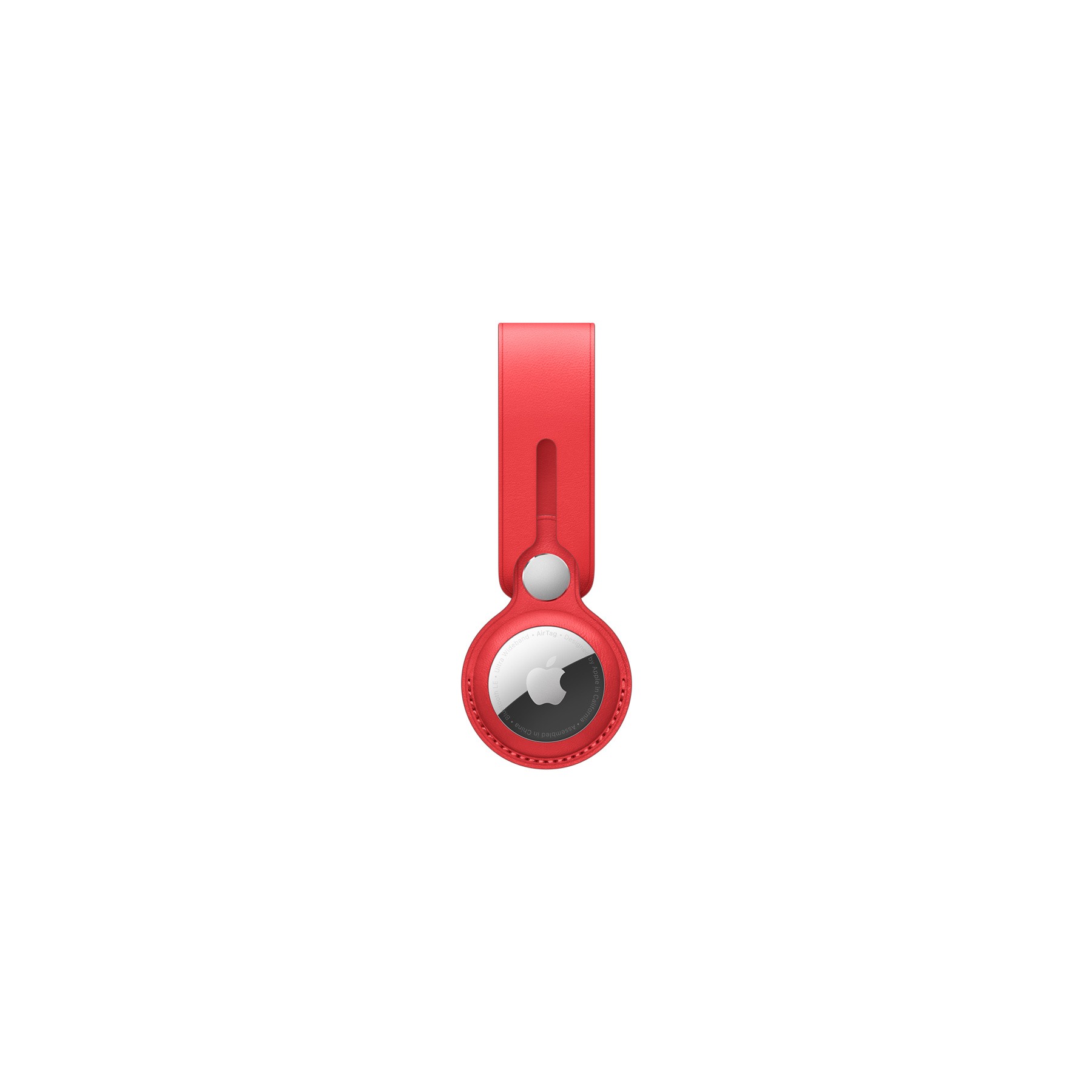 Accessoire tracker Bluetooth APPLE Lanière AirTag Cuir (PRODUCT)RED