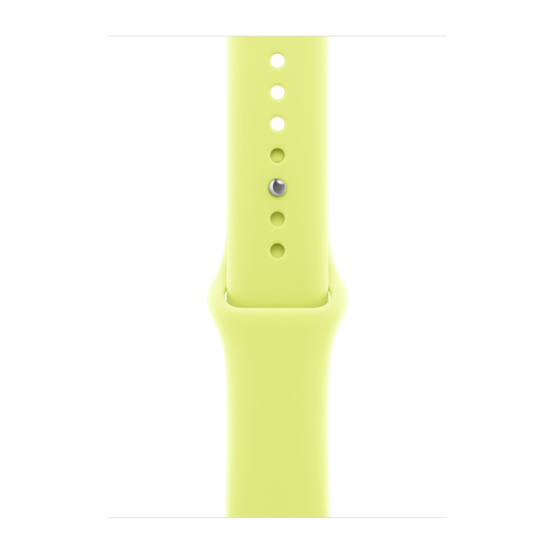 Bracelet APPLE 46 mm - S/M Sport jaune fluo