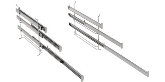 Rails télescopiques ASKO 3 RAILS COTE DROIT 504279