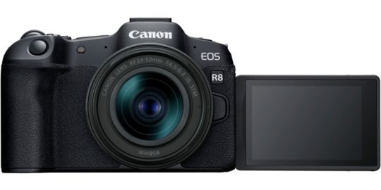 Appareil photo Hybride CANON EOS R8 + RF 24-50mm f/4.5-6.3 IS STM