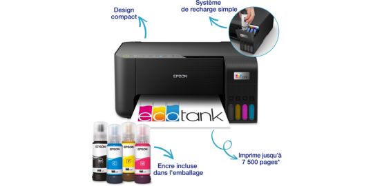 Multi Jet d'enc EPSON EcoTank ET 2865