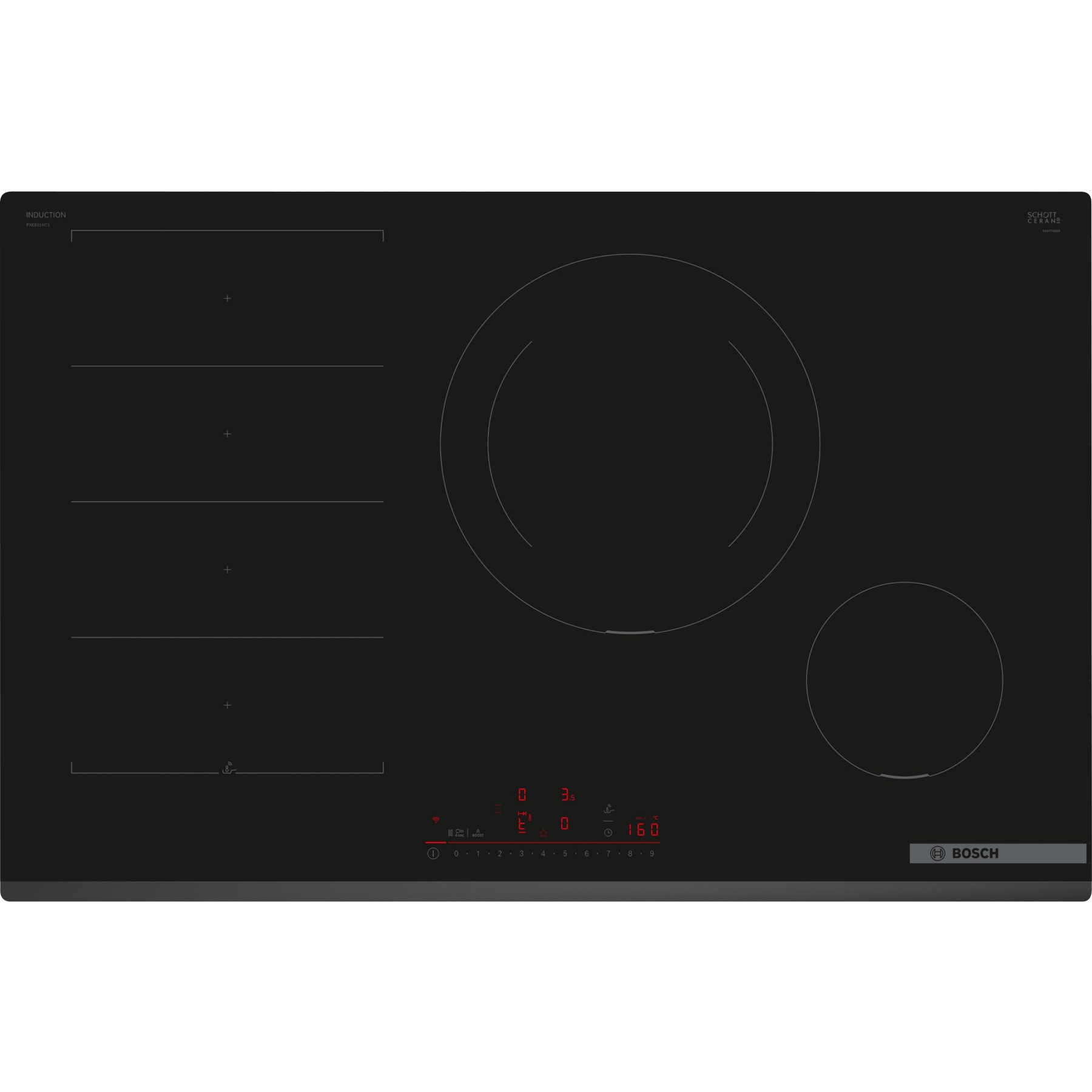Plaque induction BOSCH PXE831HC1E