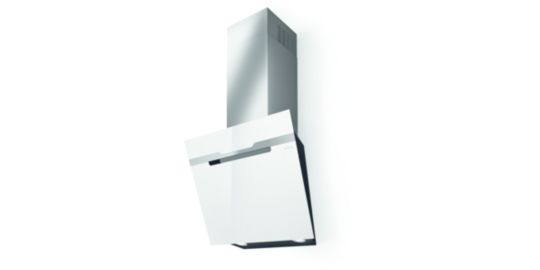 Hotte décorative murale inclinée ELICA MAJESTIC WH/A/60