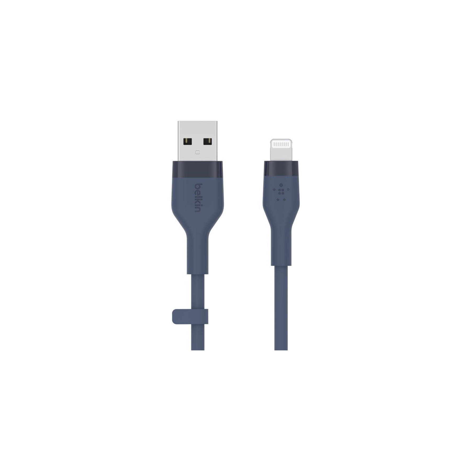 Câble duo BELKIN Cbl Silicone USB-A LTG 1M bleu Belkin Cb