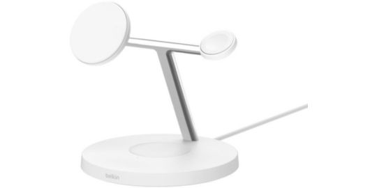 Chargeur induction BELKIN recharge blanc