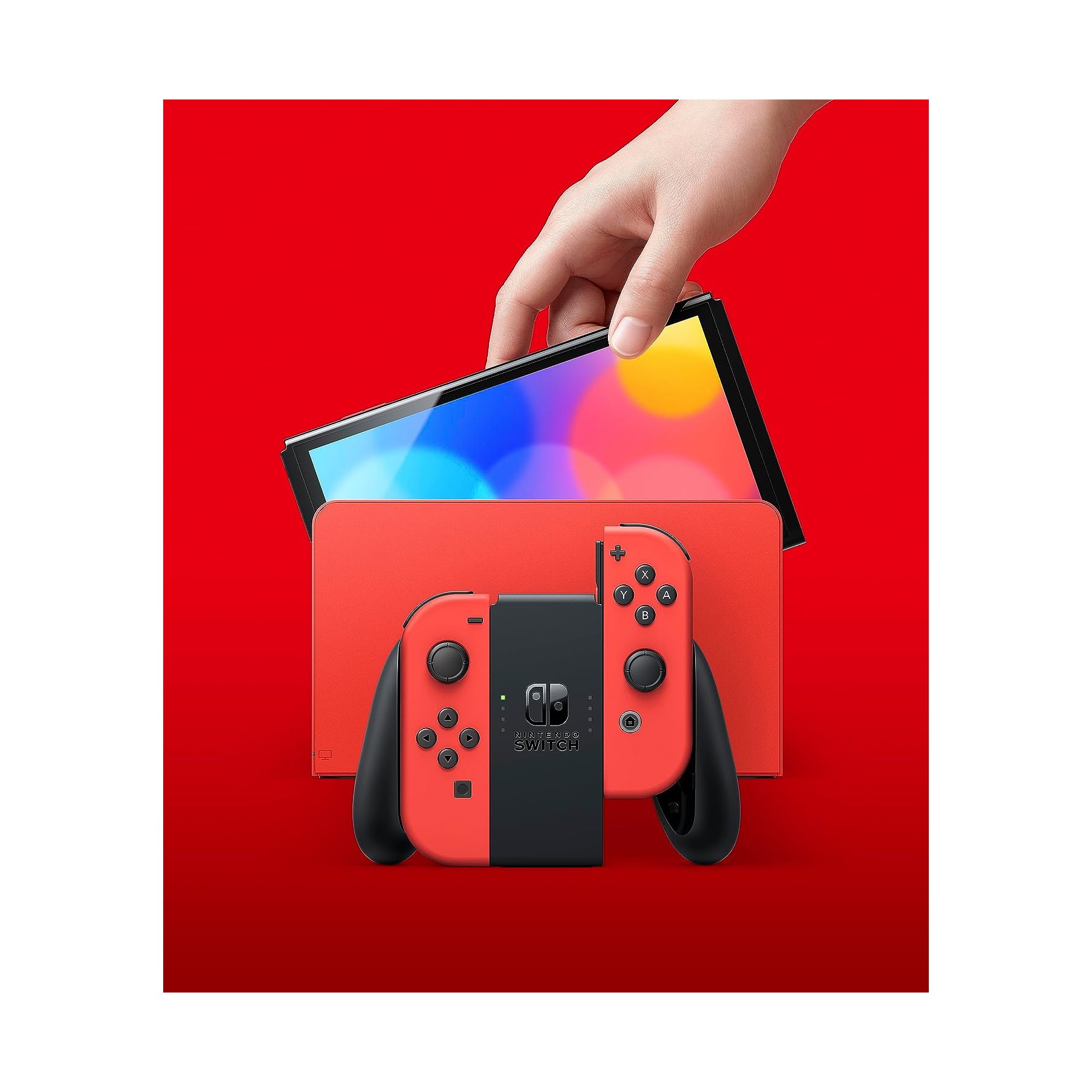 Console NINTENDO Switch Modèle OLED Edition Mario rouge