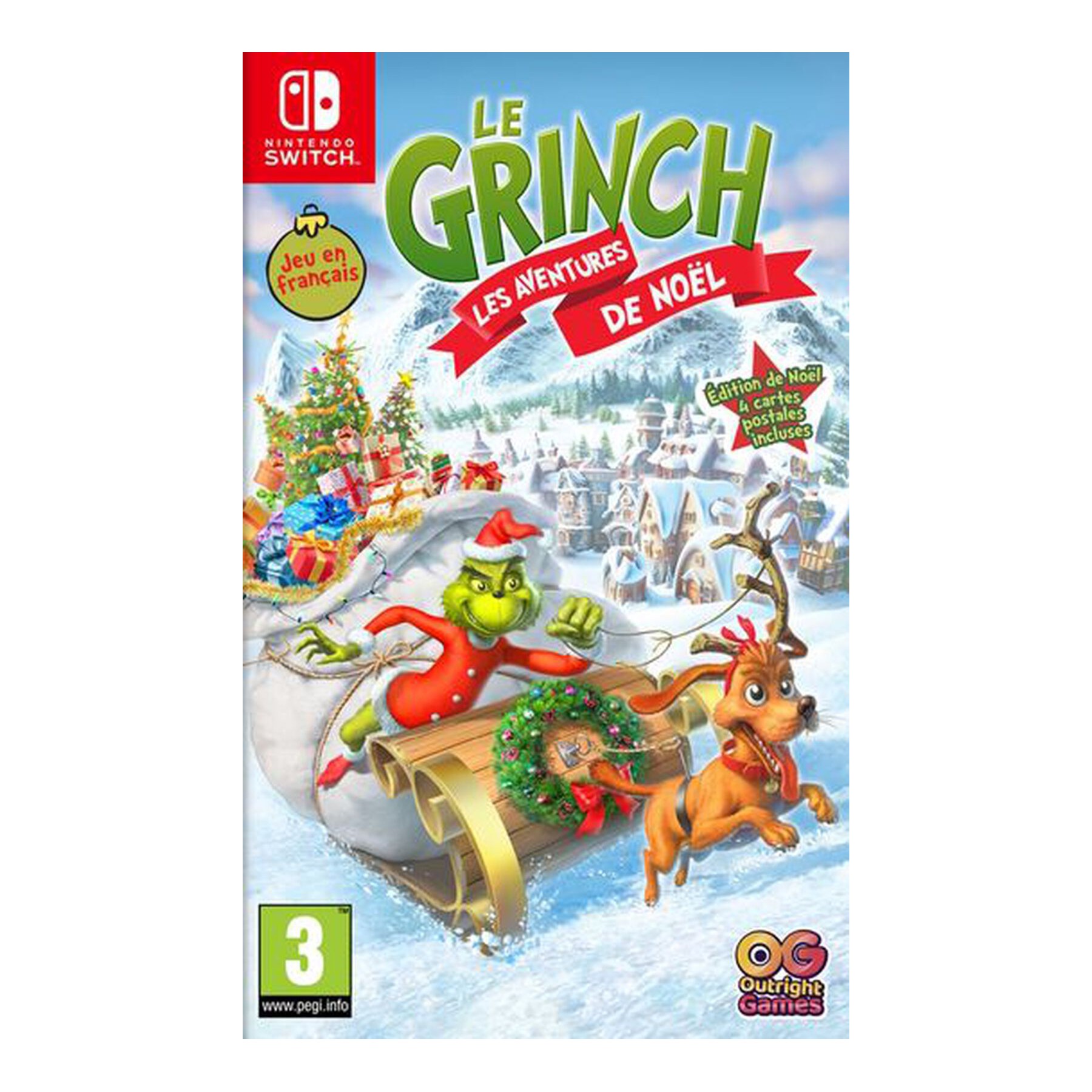 Jeu Switch OUTRIGHT GAMES The Grinch Les Aventures De Noël