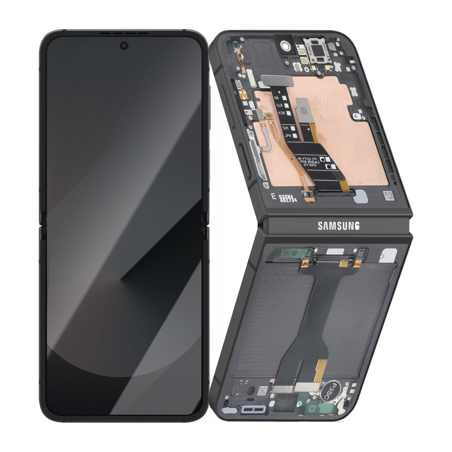 Pièce détachée SAMSUNG pour Galaxy Z Flip 6 Service Pack