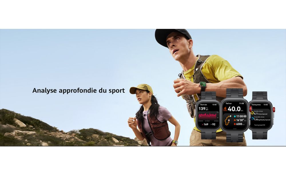 Montre connectée HUAWEI Watch Fit 4 Pro Noir