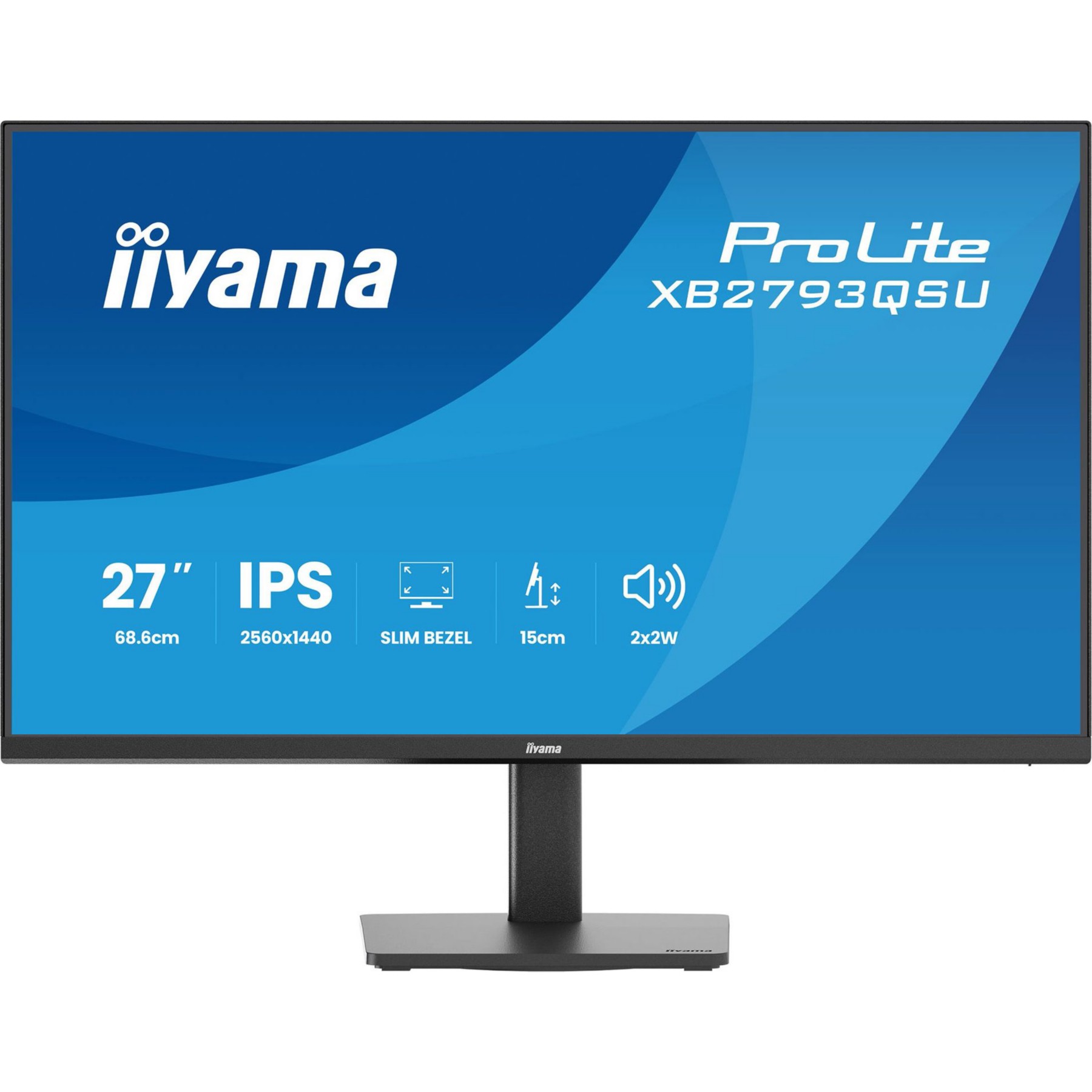 Ecran PC IIYAMA iiyama 27" LED - ProLite XB2793QSU-B1