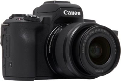 Appareil photo Hybride CANON EOS M50 Noir + 15-45mm