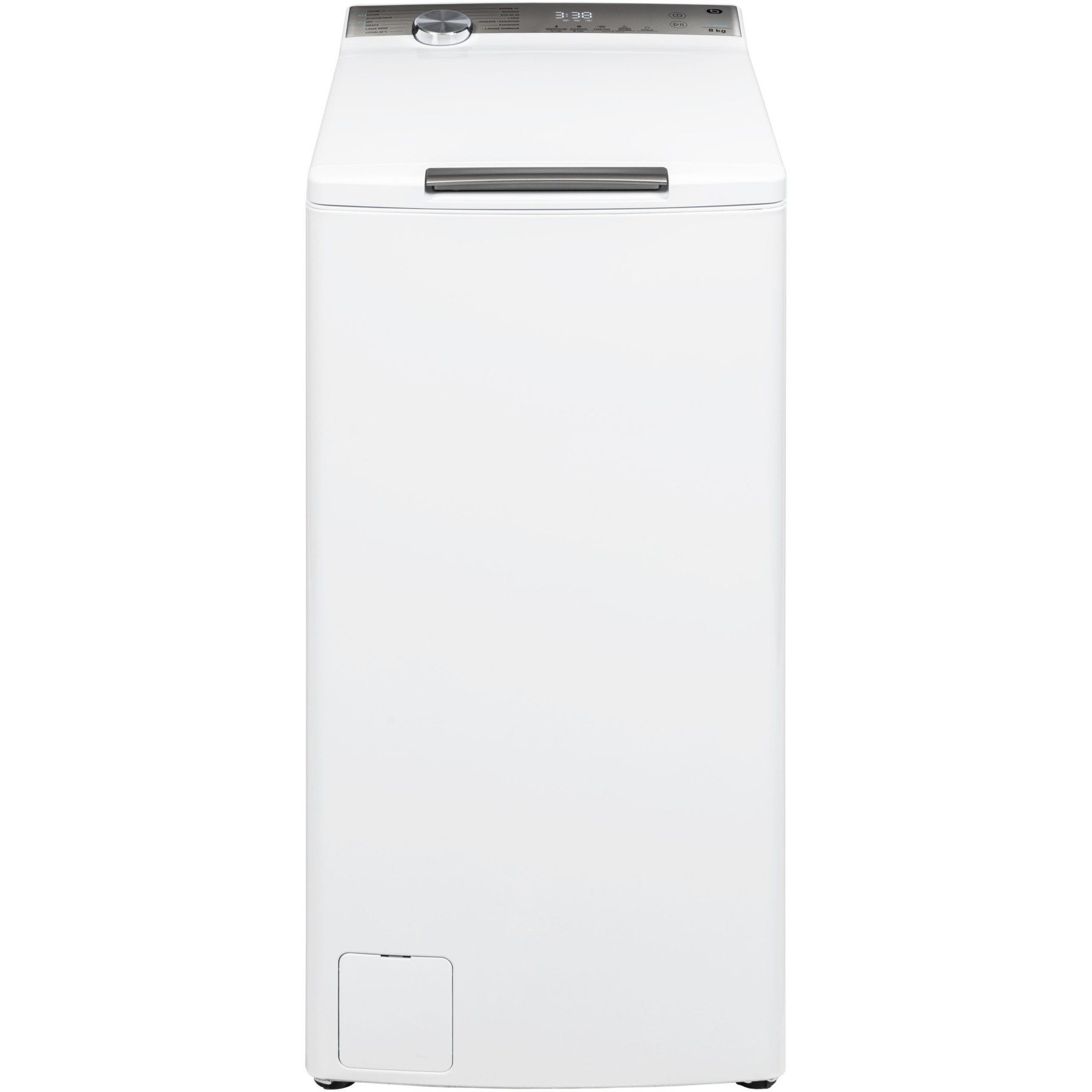 Lave linge top ESSENTIELB ELT813-2b - 8 kg - 1250 tr/min - Classe A - Moteur induction