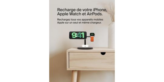 Chargeur induction BELKIN recharge noir