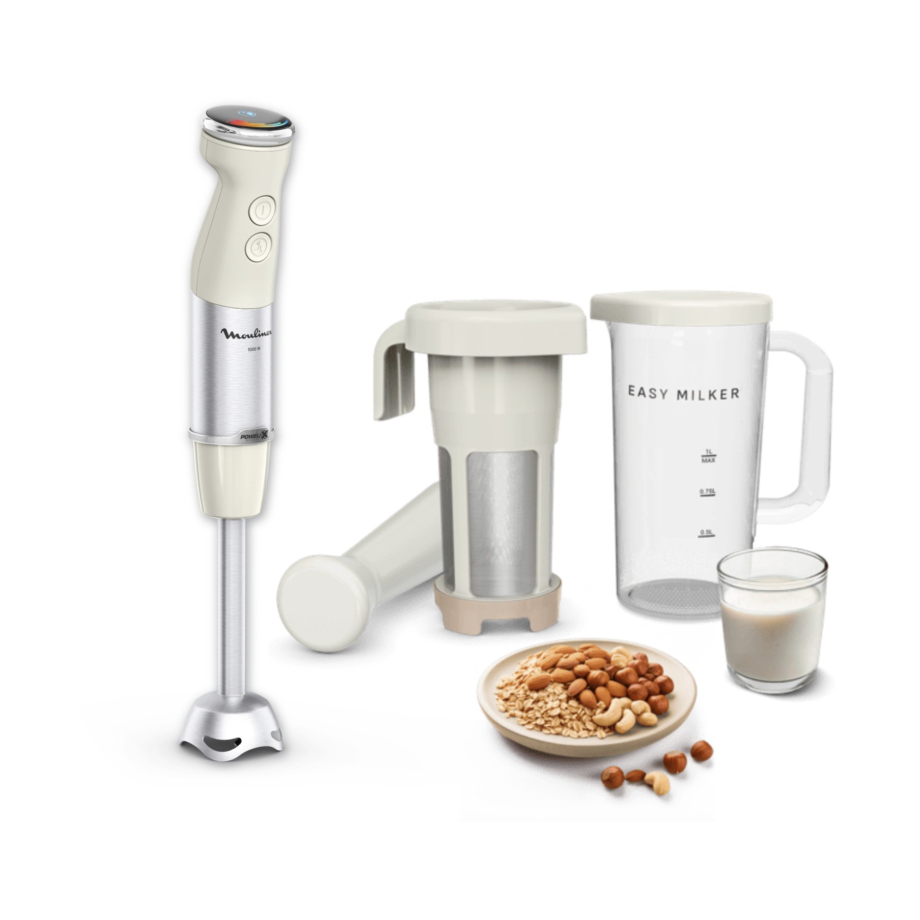 Mixeur MOULINEX Easy Milker & Quickchef+ VD70PAE0