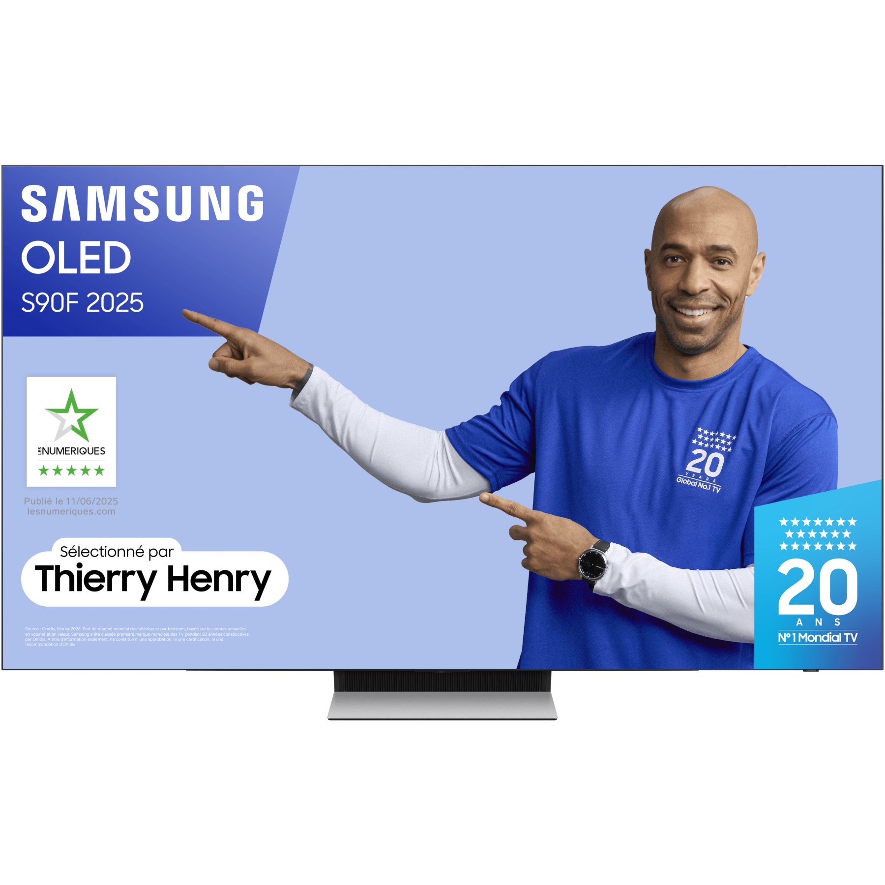 TV OLED SAMSUNG TQ65S90F (2025) 65" (165 cm) 4K - Smart TV