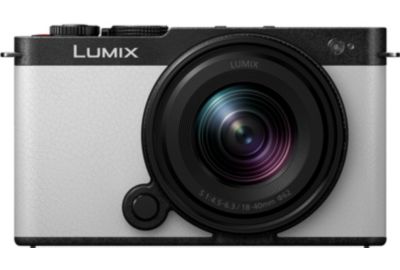 Appareil photo Hybride PANASONIC Kit Lumix S full Frame S9 Blanc + 18-40m