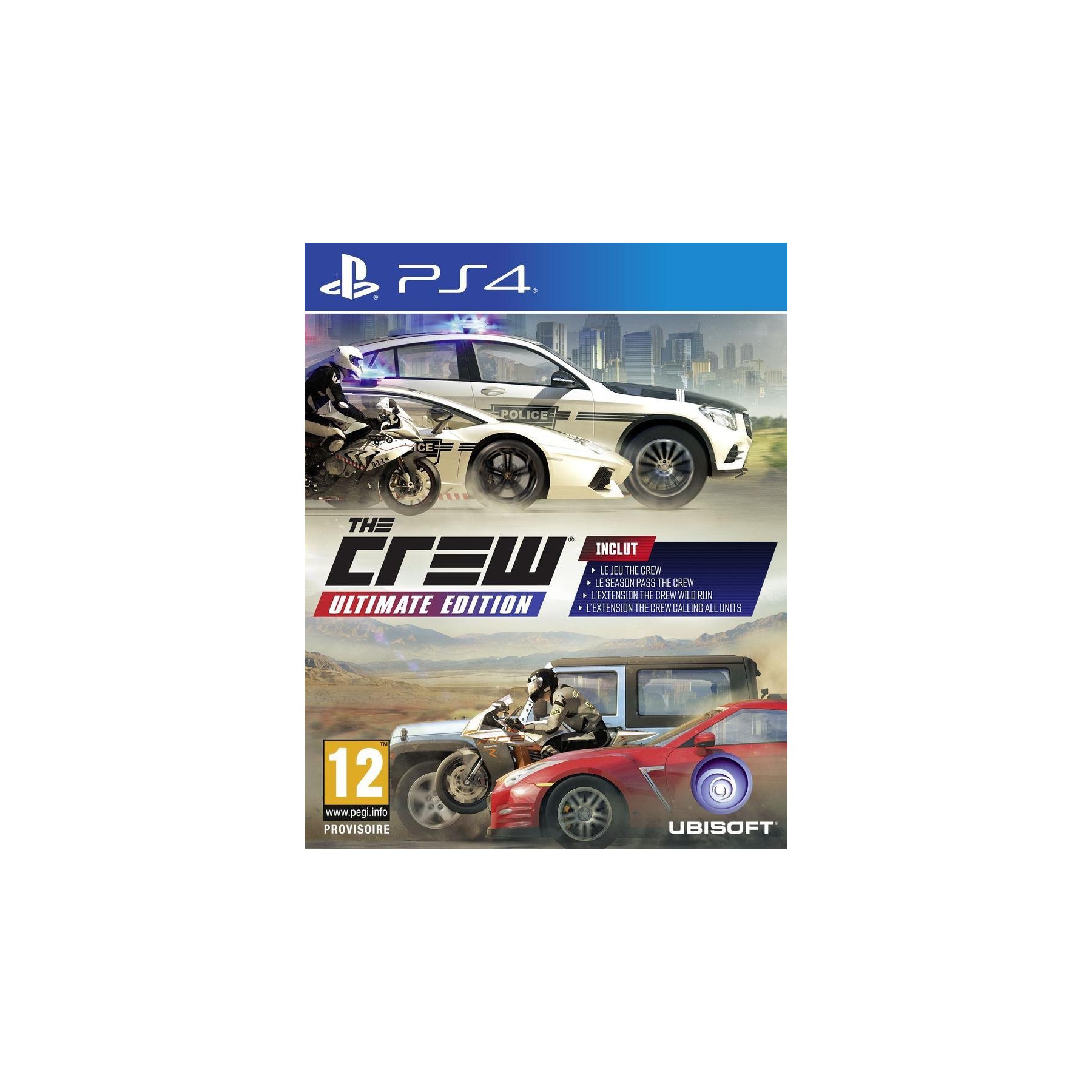 Jeu PS4 UBISOFT The Crew Ultimate Edition