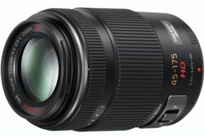 Objectif pour Hybride PANASONIC 45-175mm f/4-5.6 PZ OIS noir Lumix G X