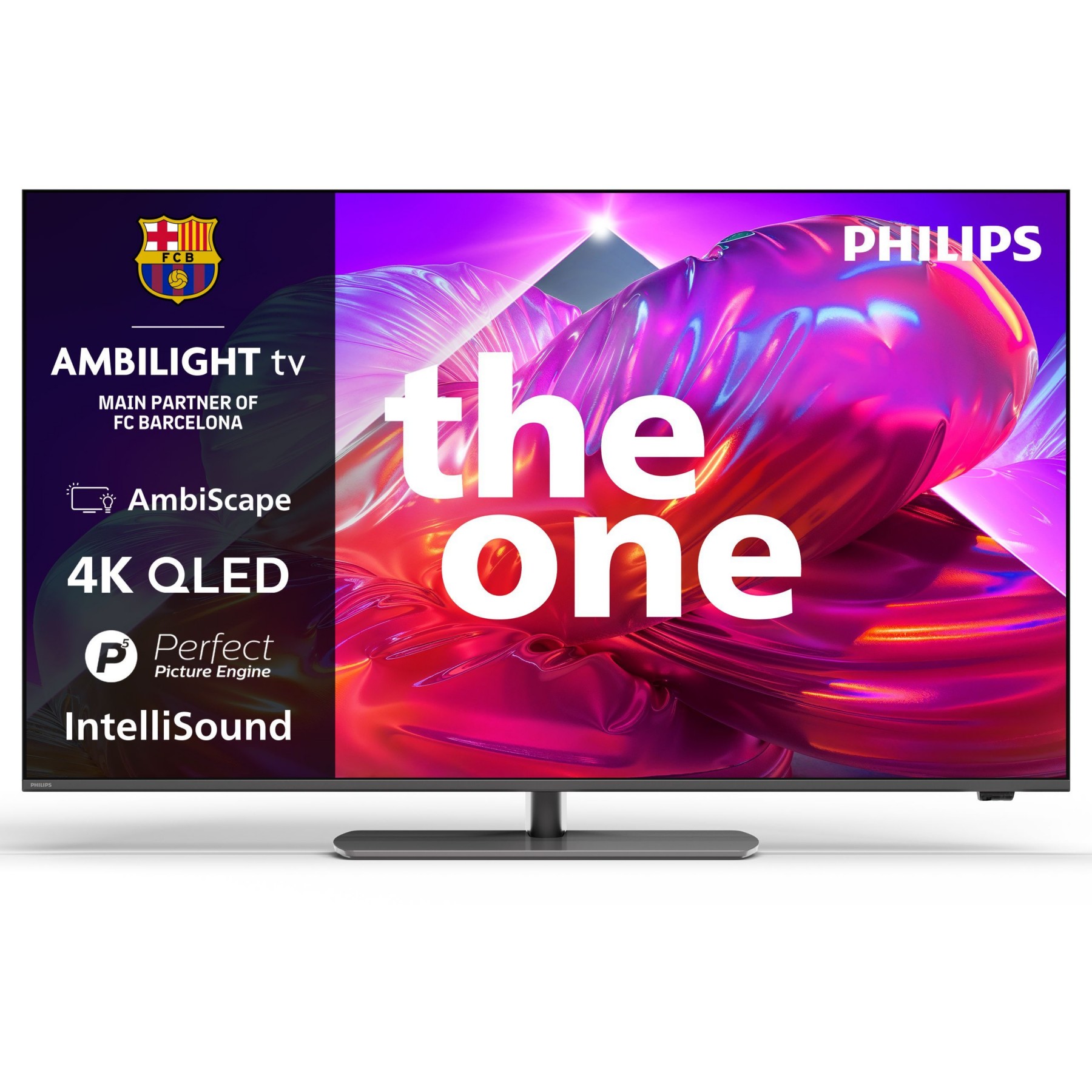 TV QLED PHILIPS 65PQS9001 (2026) 65" (164 cm) 4K Ultra HD - Expérience Gaming, 144Hz, Ambilight, Smart TV