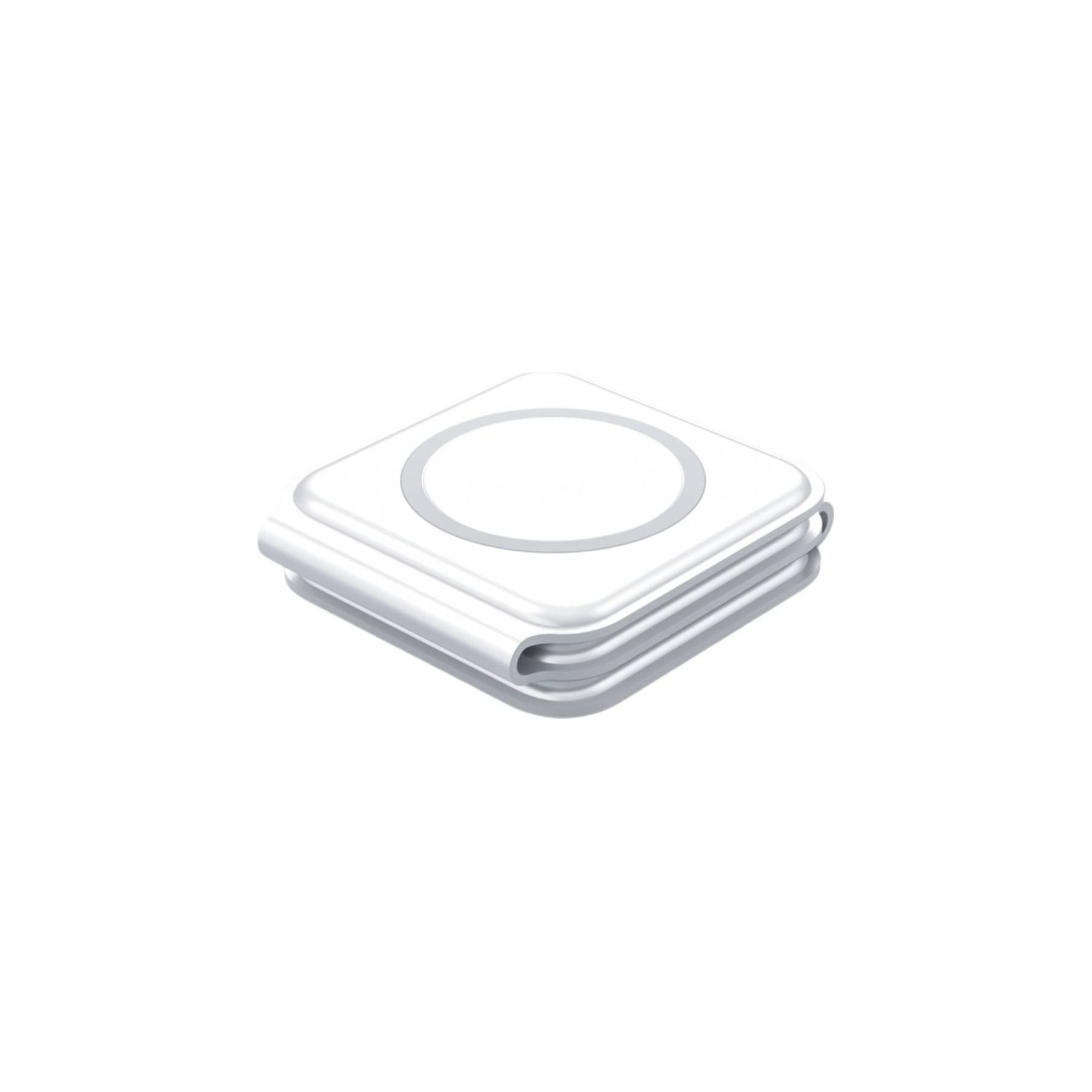 Chargeur induction QDOS powermag chargeur sans fil magsafe blanc