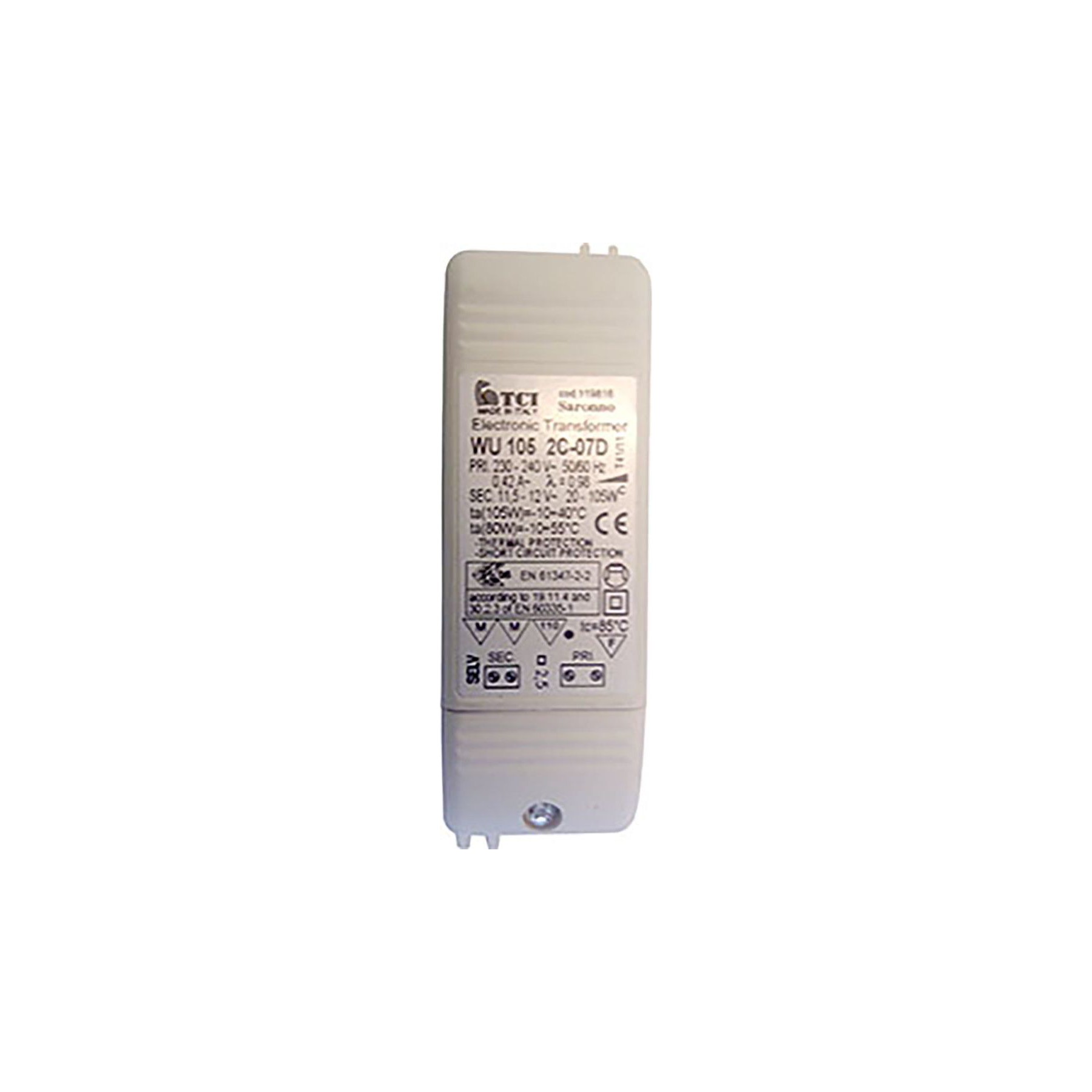 Transformateur AIRLUX TRANSFORMATEUR 240V/12V 105W 85°/50HZ