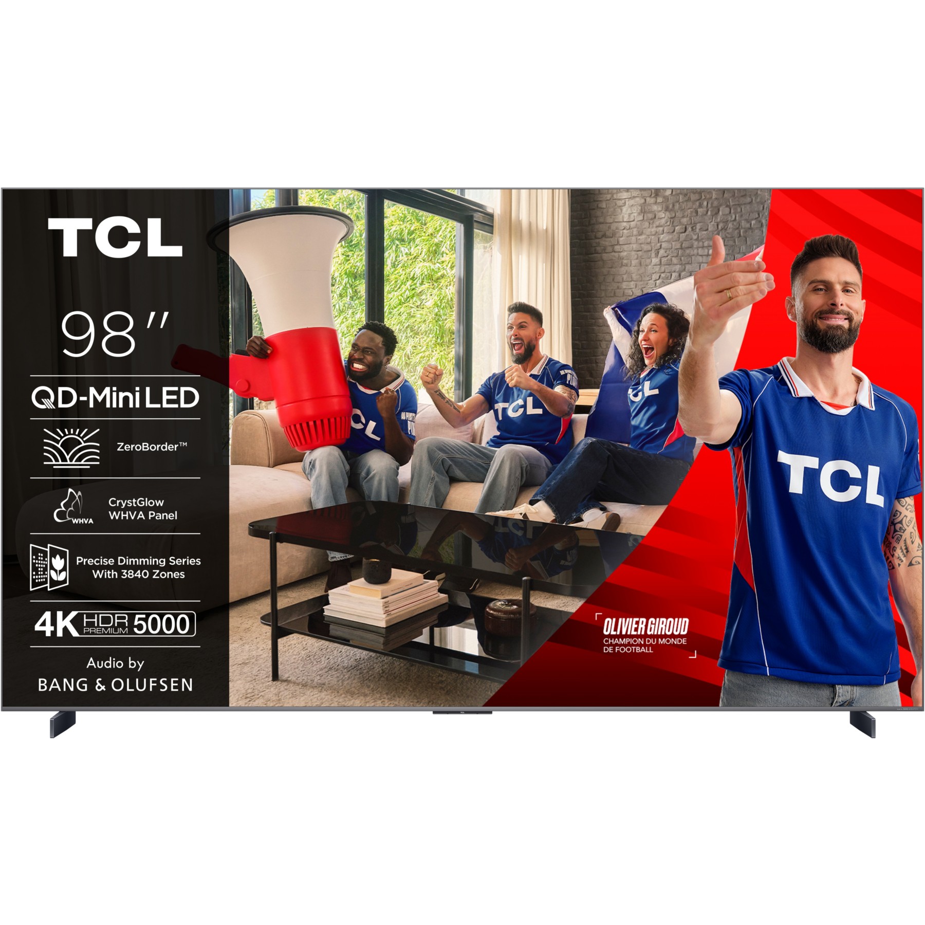 TV Mini LED TCL 98C89K 2025-98 pouces (248cm)