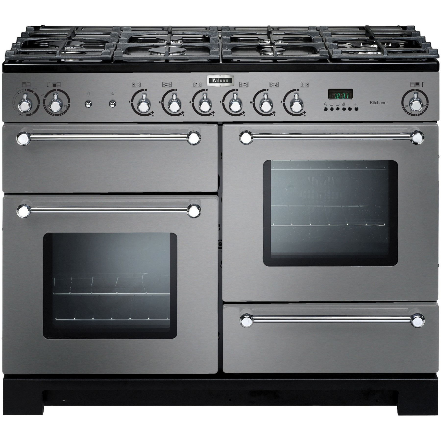 Piano de cuisson gaz FALCON KITCHENER 110 Mixte INOX CHROME