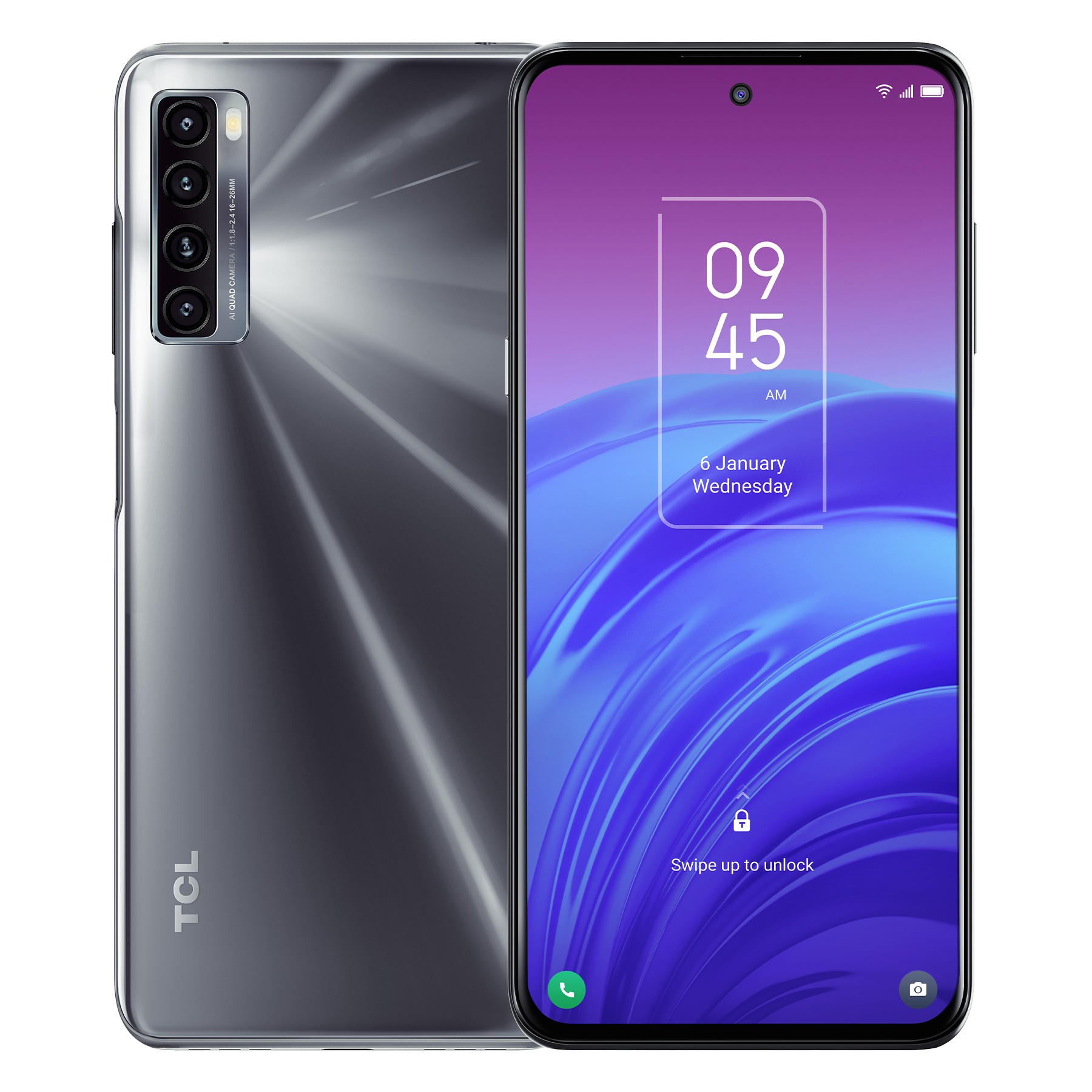Smartphone TCL 20L Noir