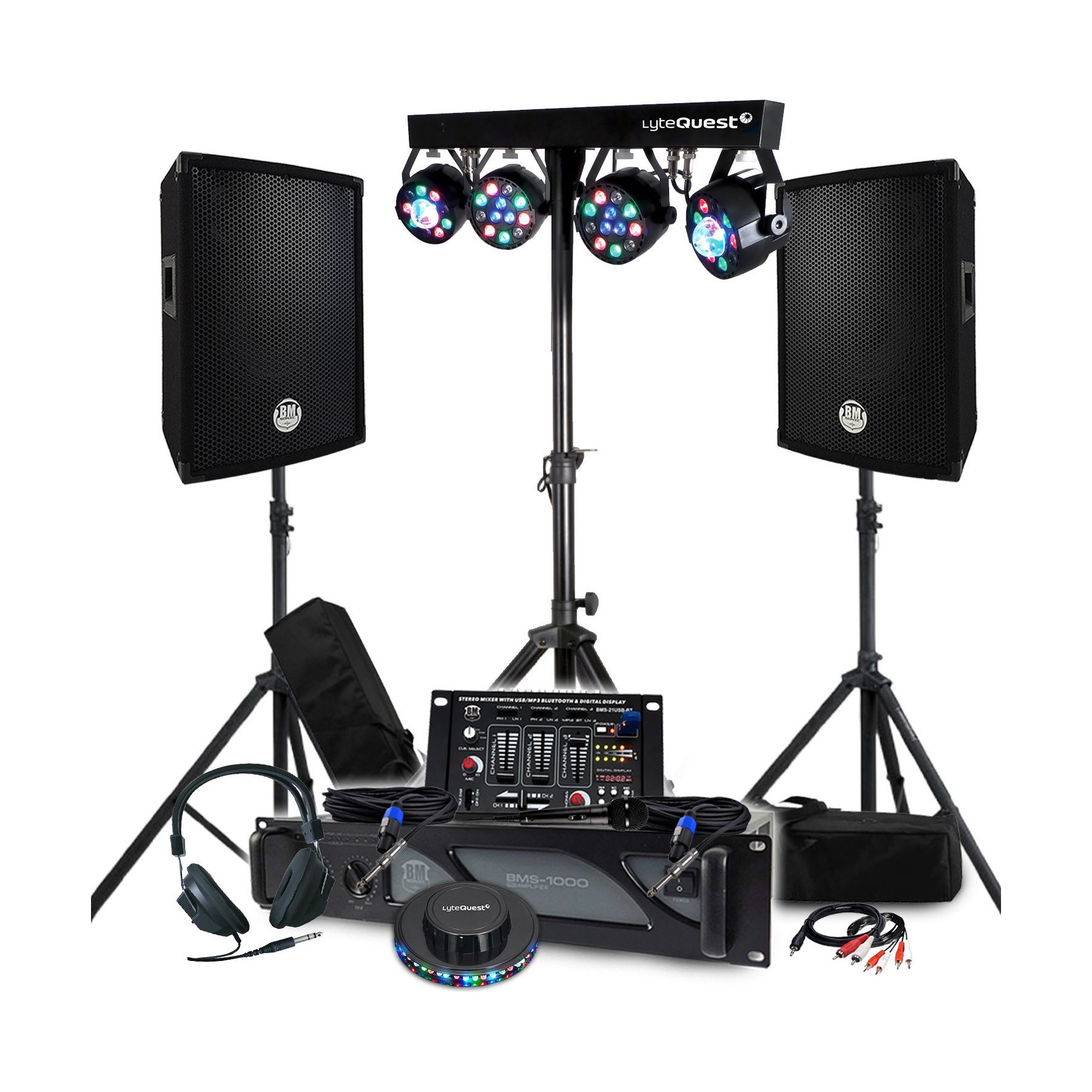 Pack sono BM SONIC Pack Sono BM SONIC 1600W Paire d'Enceint
