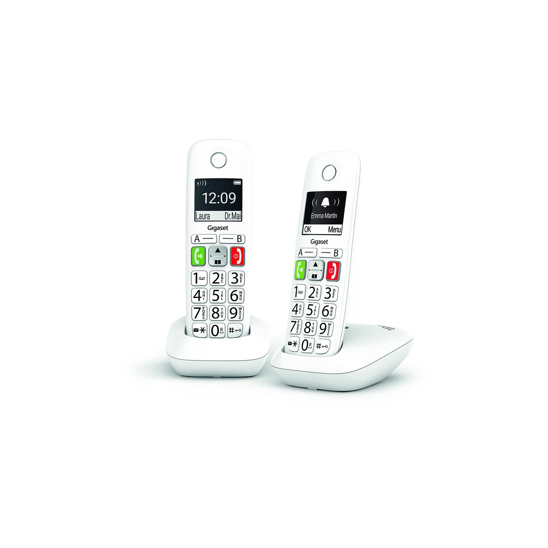 Téléphone sans fil GIGASET E290 Duo Blanc