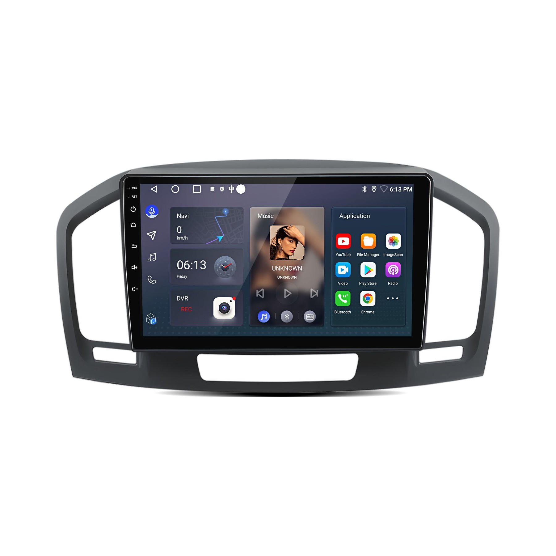 Autoradio connecté JUNSUN pour Opel Insignia A 2008-13 128GCarplay