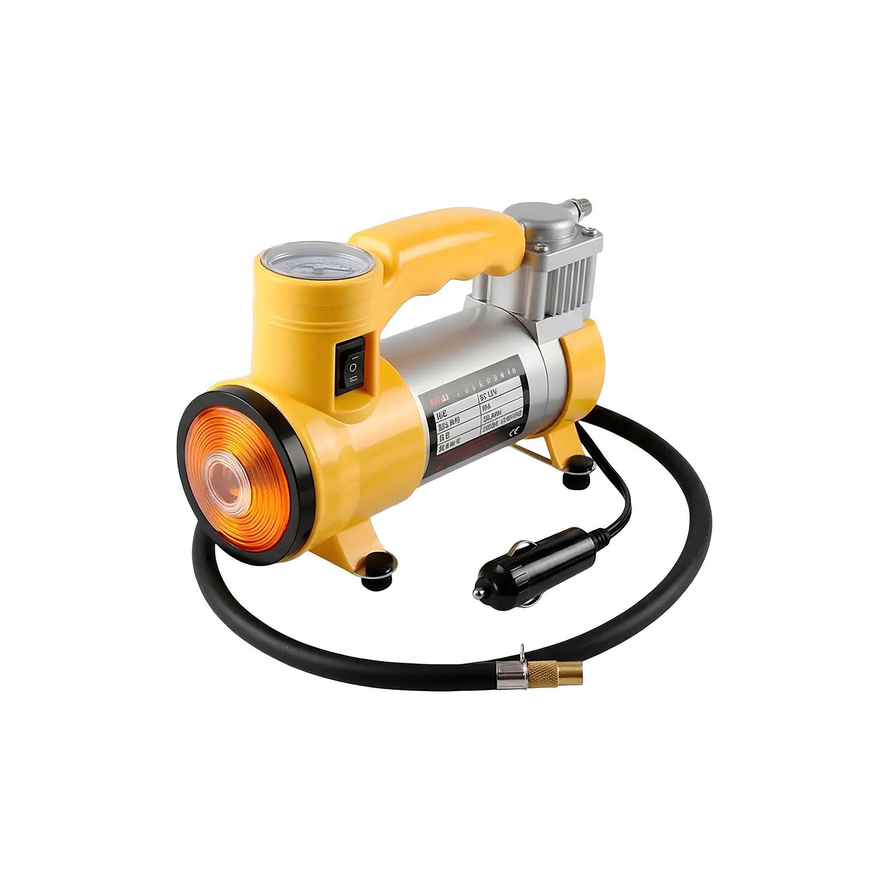 Gonfleur électrique AVIZAR Portable pour Voiture 12V 120W 150 PSI
