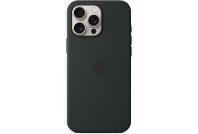 Coque APPLE iPhone 16 Pro Max Noir MagSafe silicone