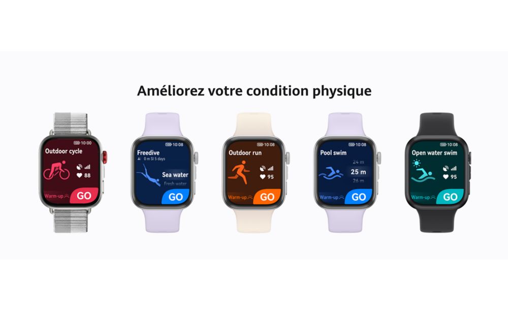 Montre connectée HUAWEI Watch Fit 4 Blanc