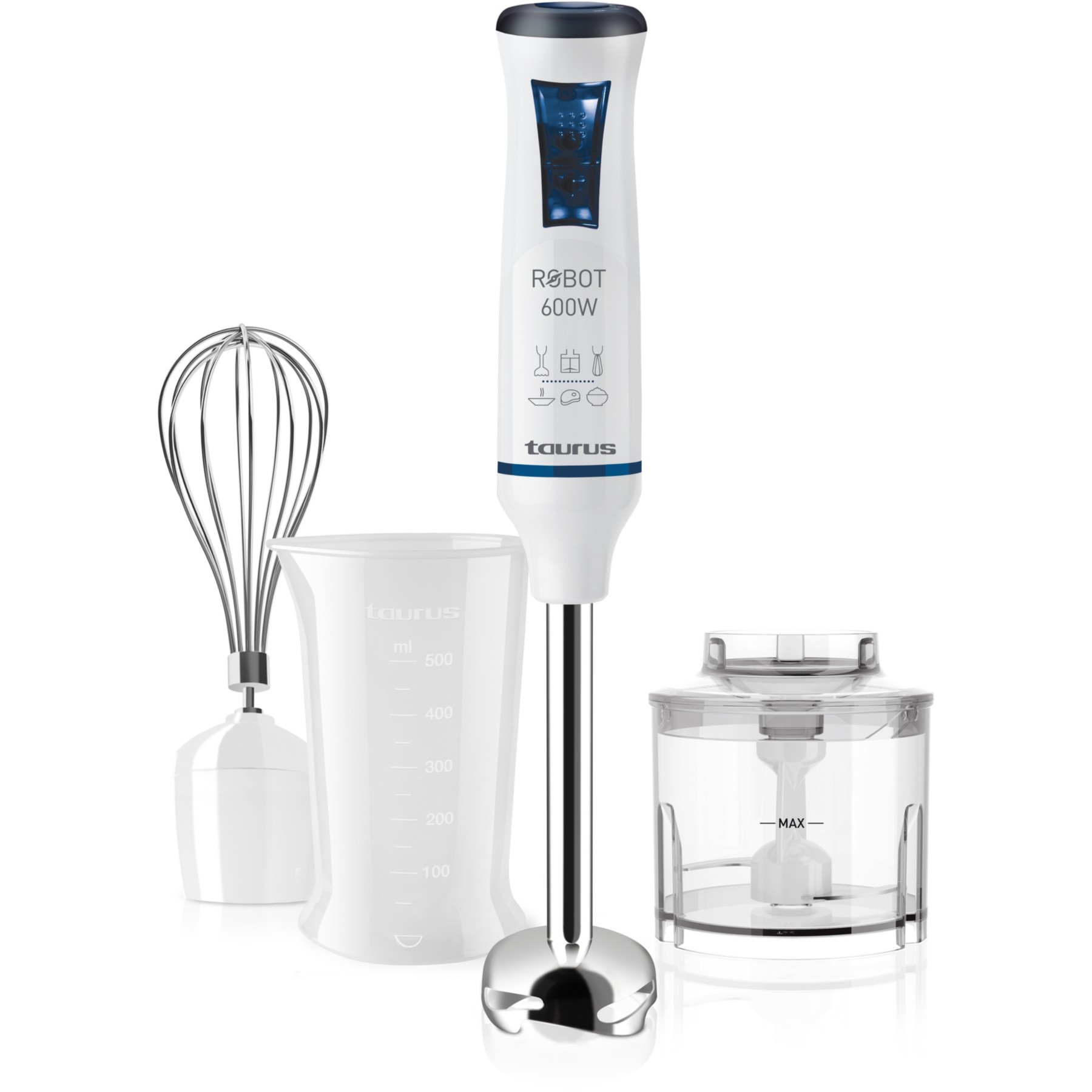 Mixeur TAURUS Robot 600 plus inox