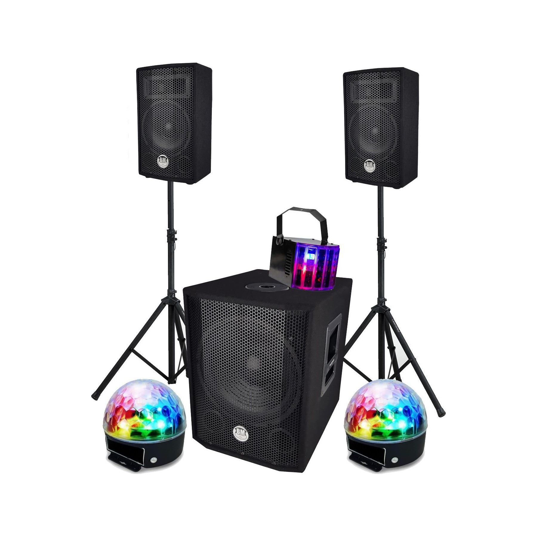Pack sono AUDIOCLUB PACK SONO 1000W, USB Bluetooth Caisson b
