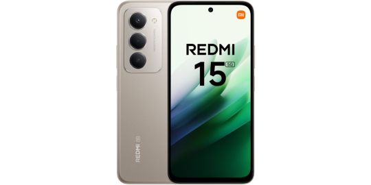 Smartphone XIAOMI Redmi 15 Gris 256Go 5G
