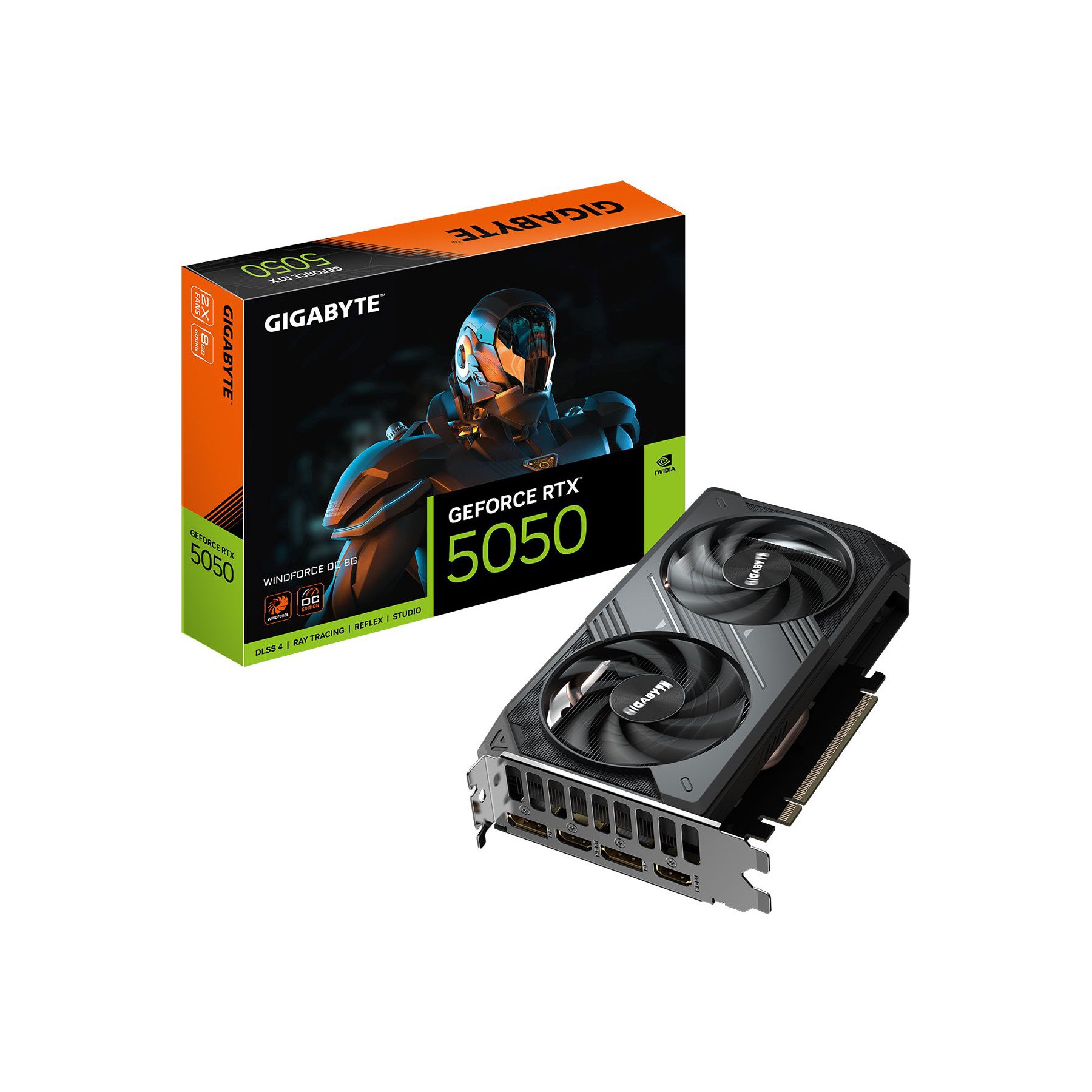 Carte graphique GIGABYTE Gigabyte GeForce RTX 5050 WINDFORCE OC 8