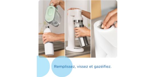 Machine Soda BRITA sodatrio noire