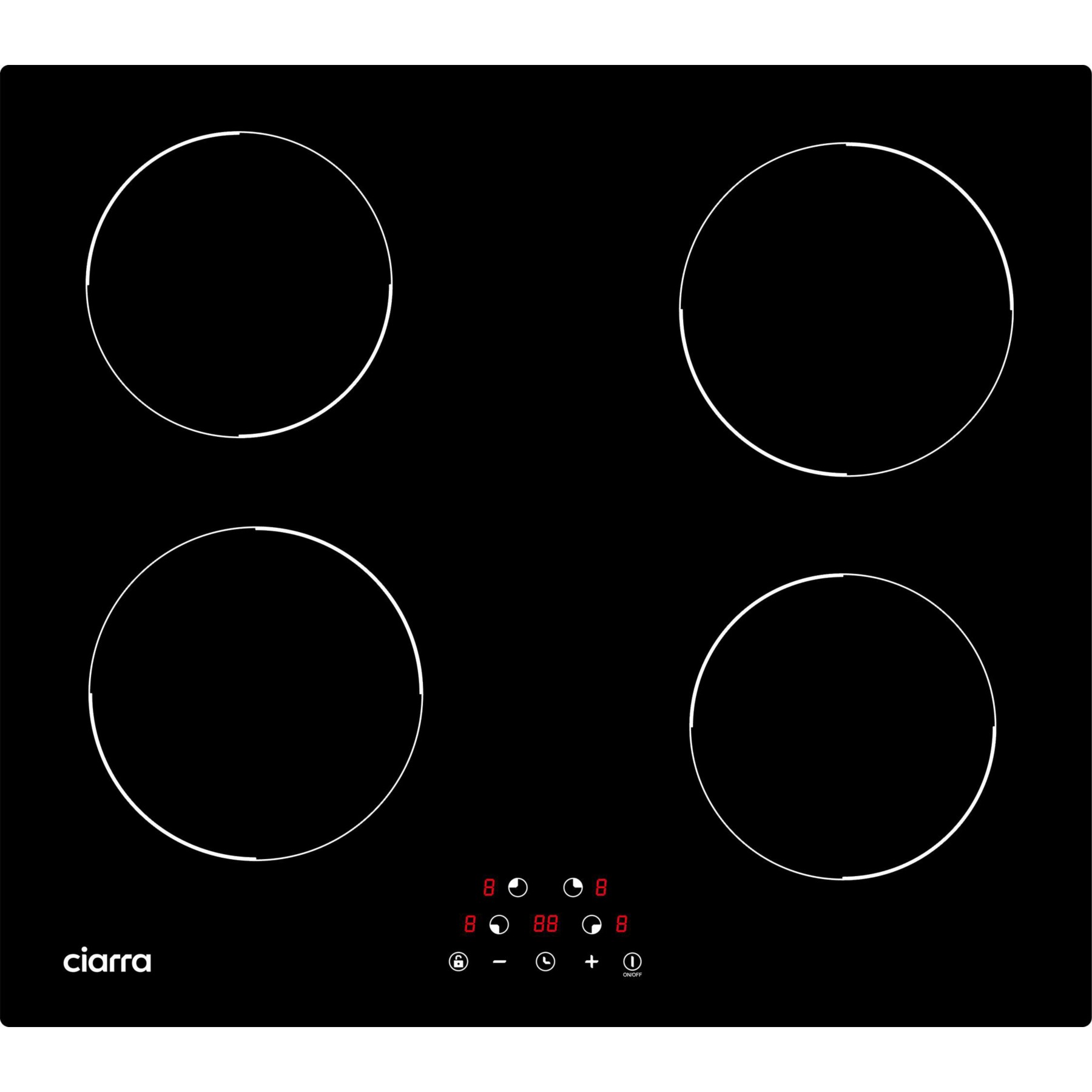 Plaque induction CIARRA CD4BIH-D