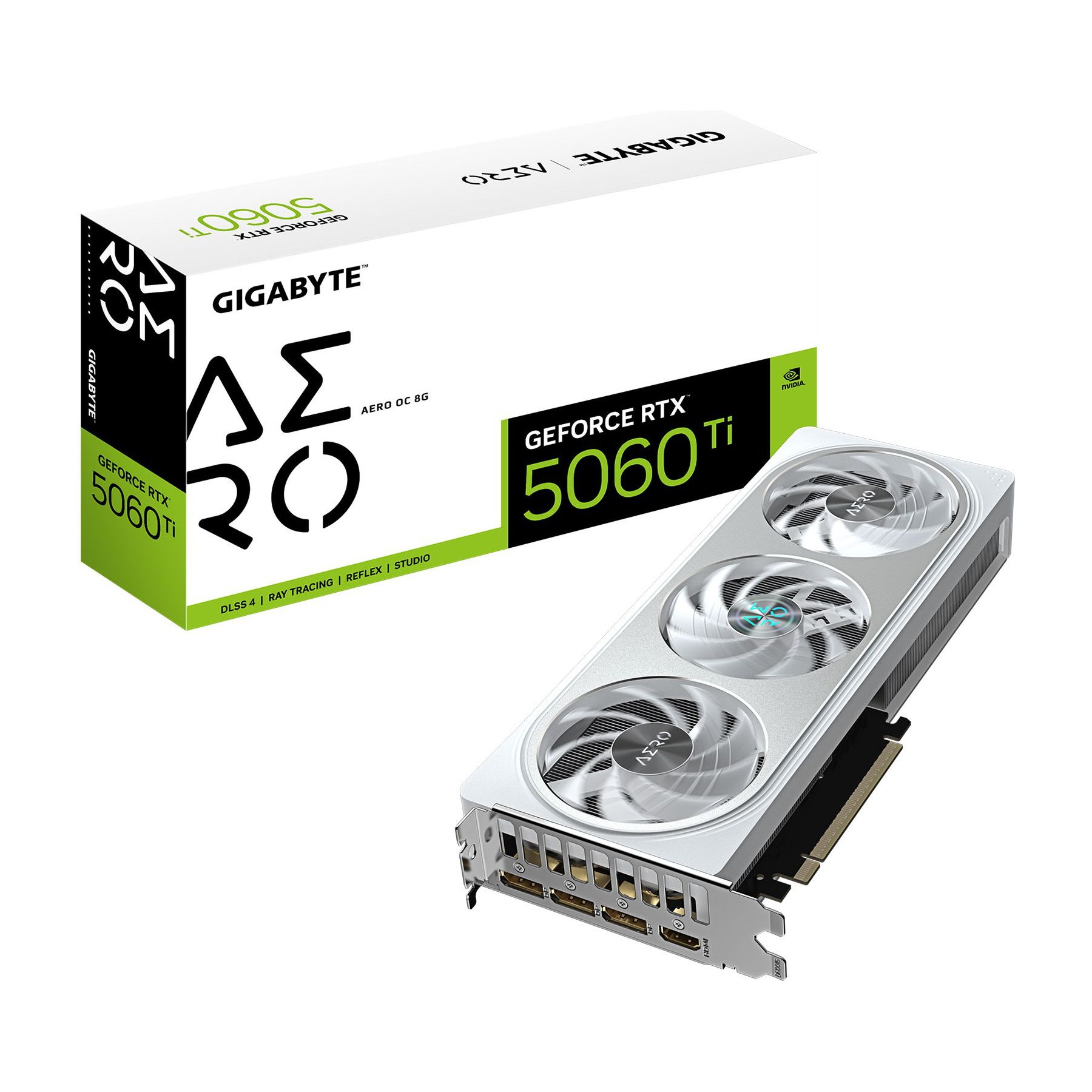 Carte graphique GIGABYTE Gigabyte GeForce RTX 5060 Ti AERO OC 8G
