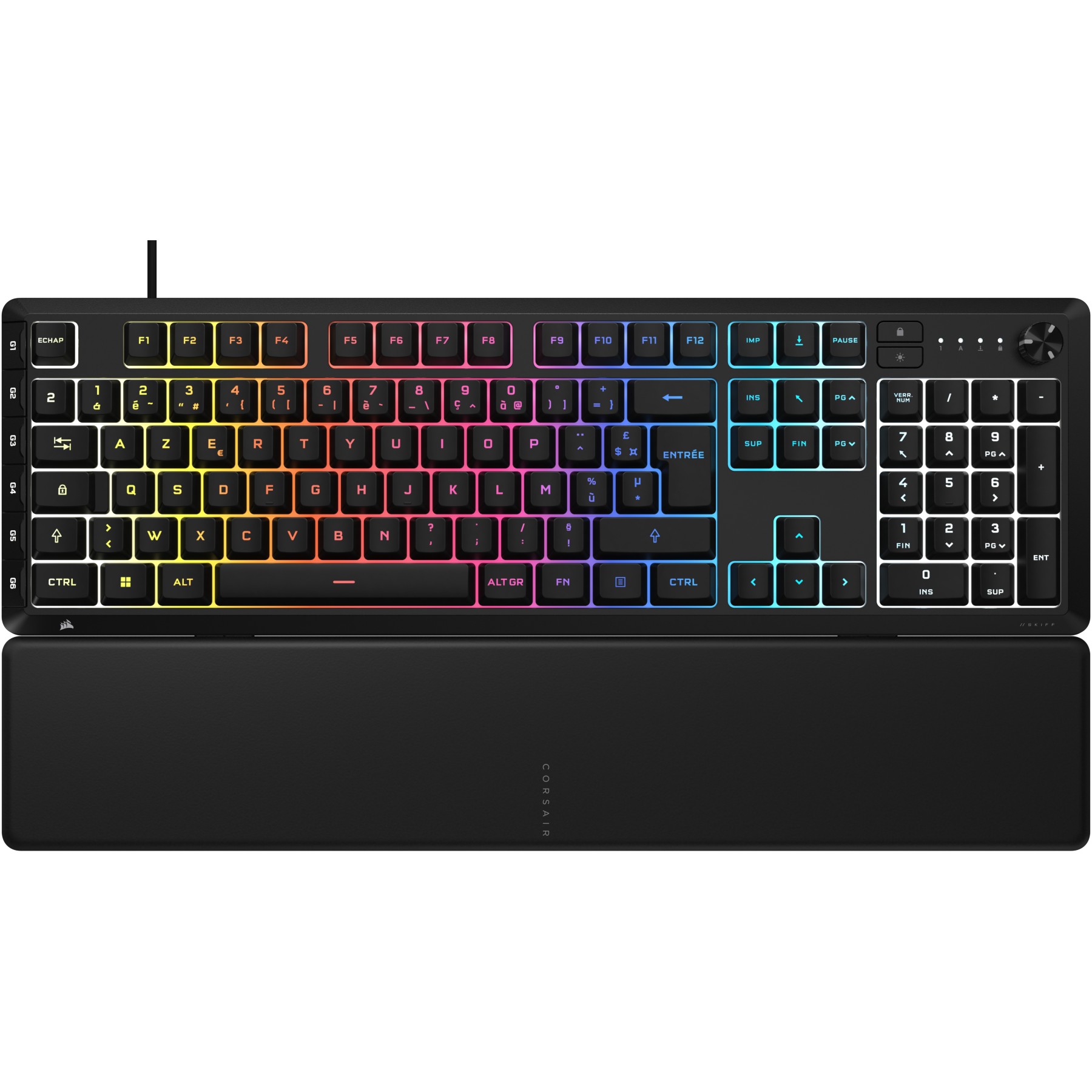Clavier gamer CORSAIR SKIFF 100 PLUS
