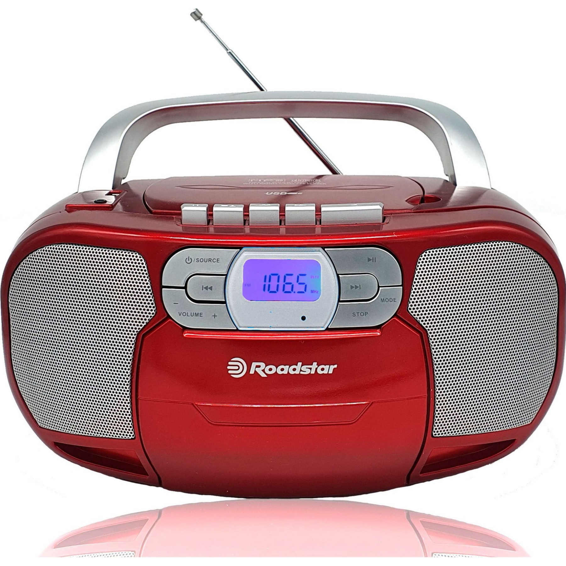 Radio cassette ROADSTAR RCR-4635UMPRD Radio CDCassette Portable
