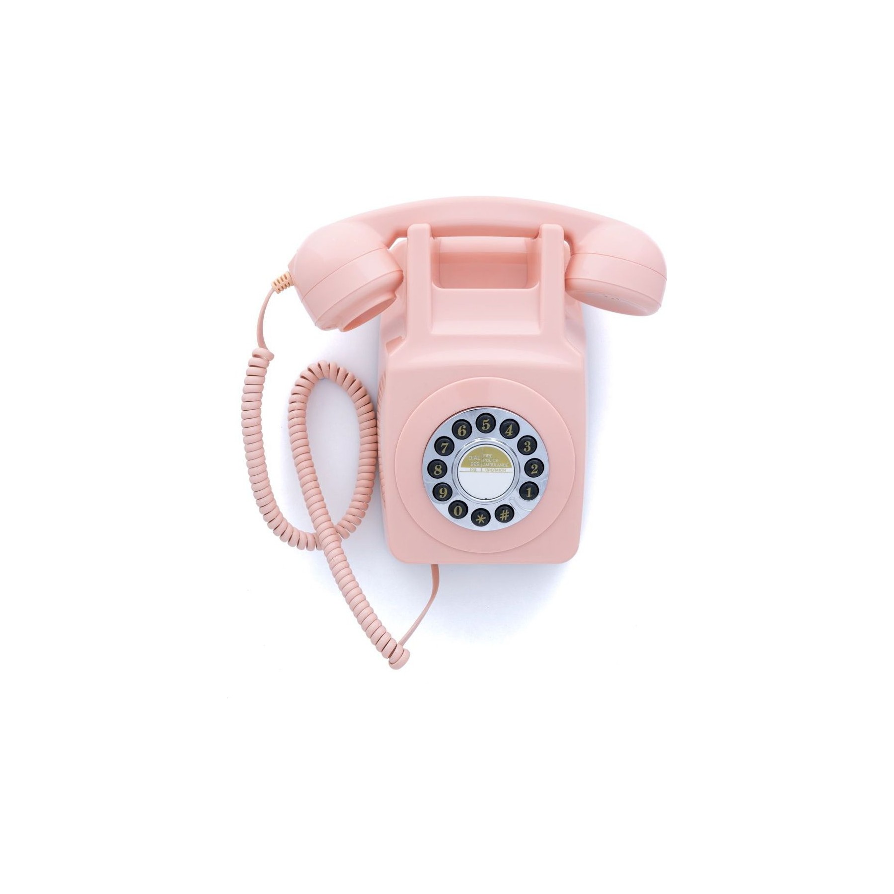Téléphone filaire GPO RETRO Téléphone analogique GPO 746 WALL PUSH B