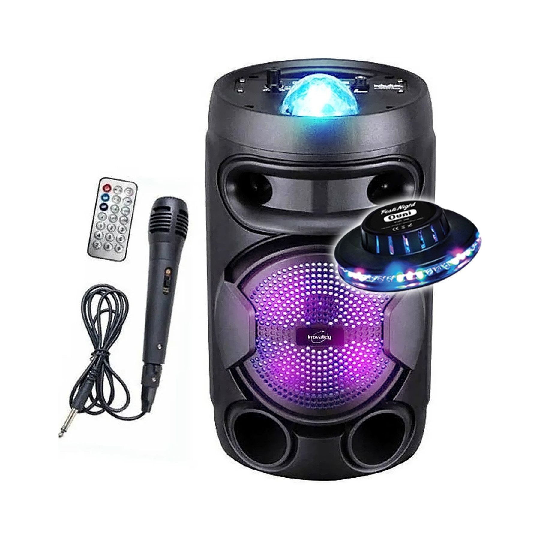 Enceinte nomade INOVALLEY Mini enceinte mobile sur batterie INOVAL