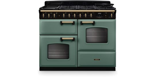 Piano de cuisson mixte FALCON NGC TAB MIX 110 CM VERT MINERAL LAITON A