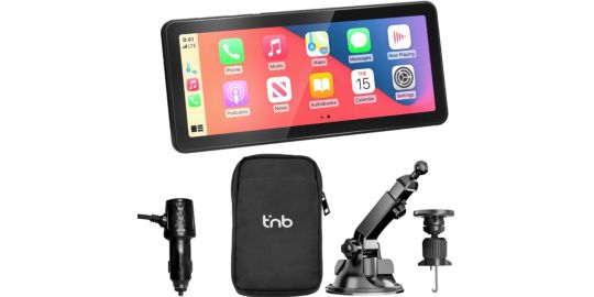 Fixation TNB Ecran sans fil CarPlay & Android Noir